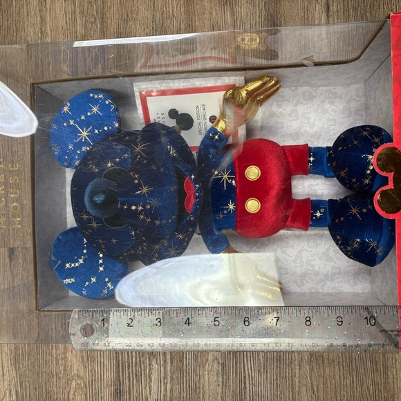 Disney Year Of The Mouse Collector Plush Fantasia Mickey Mouse Special Edition - Picture 2 of 11